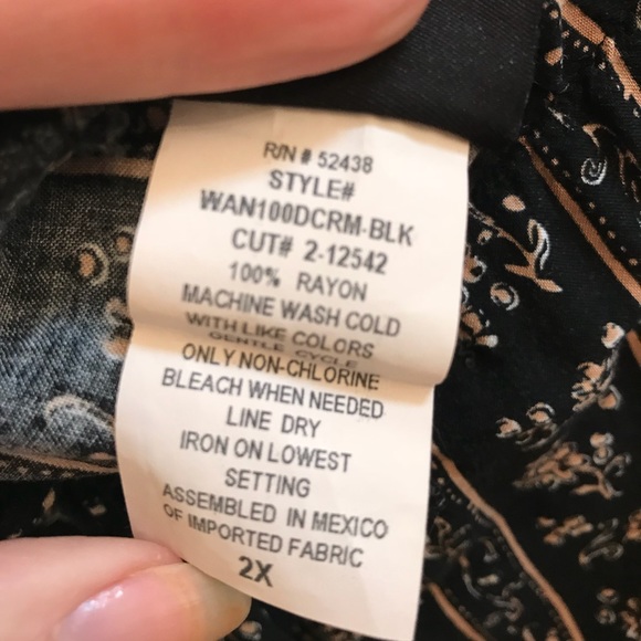 2 For $20 🔥  Black and Gold/Yellow Floral Skirt - Picture 6 of 6